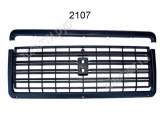 Решетка радиатора не завод черная 2107-84011014-01 в комплекте с молдингом чер 2107-8402104 